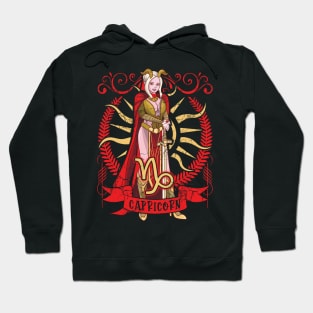 Capricorn Zodiac Sign Warrior Astrology Horoscope Hoodie